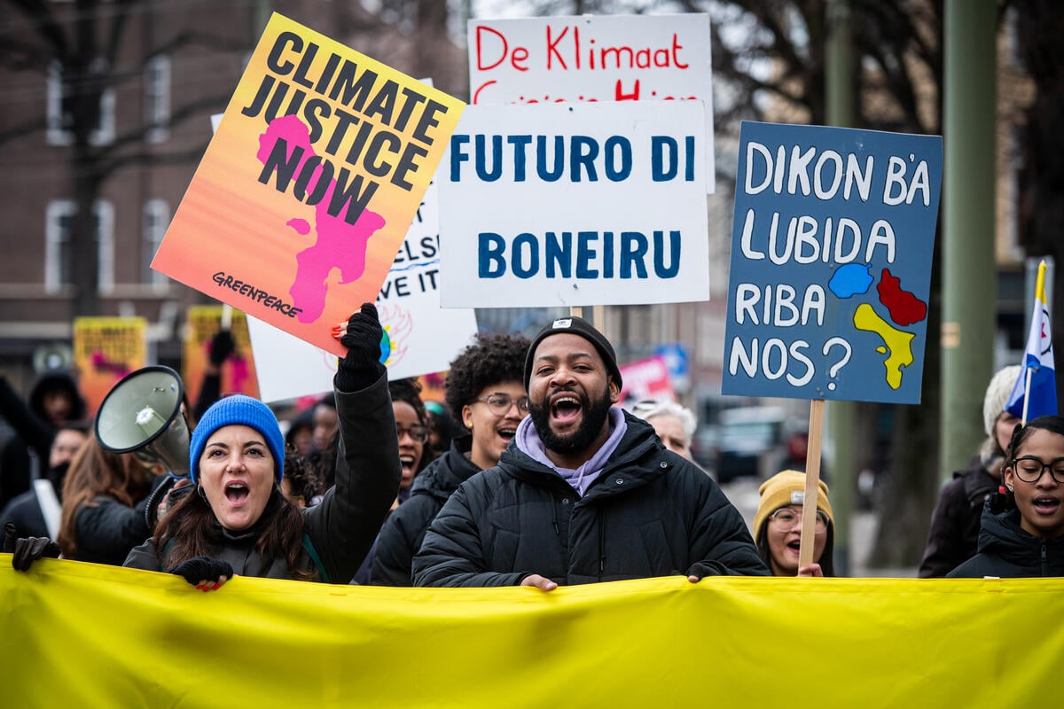 Residents of Bonaire and Greenpeace Netherlands sue the Dutch State for lack of climate protection