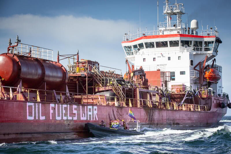 Russia’s fossil fuel war economy drives oppression and climate breakdown – but also resistance