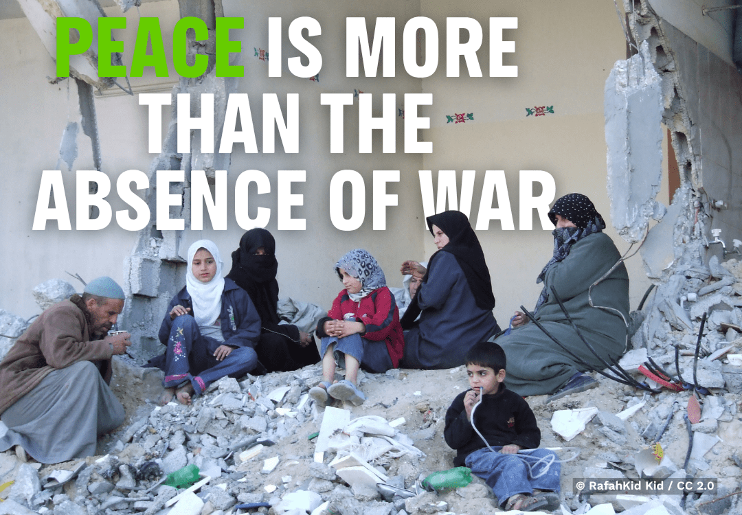 Ceasefire must mark the beginning of real peace in Gaza